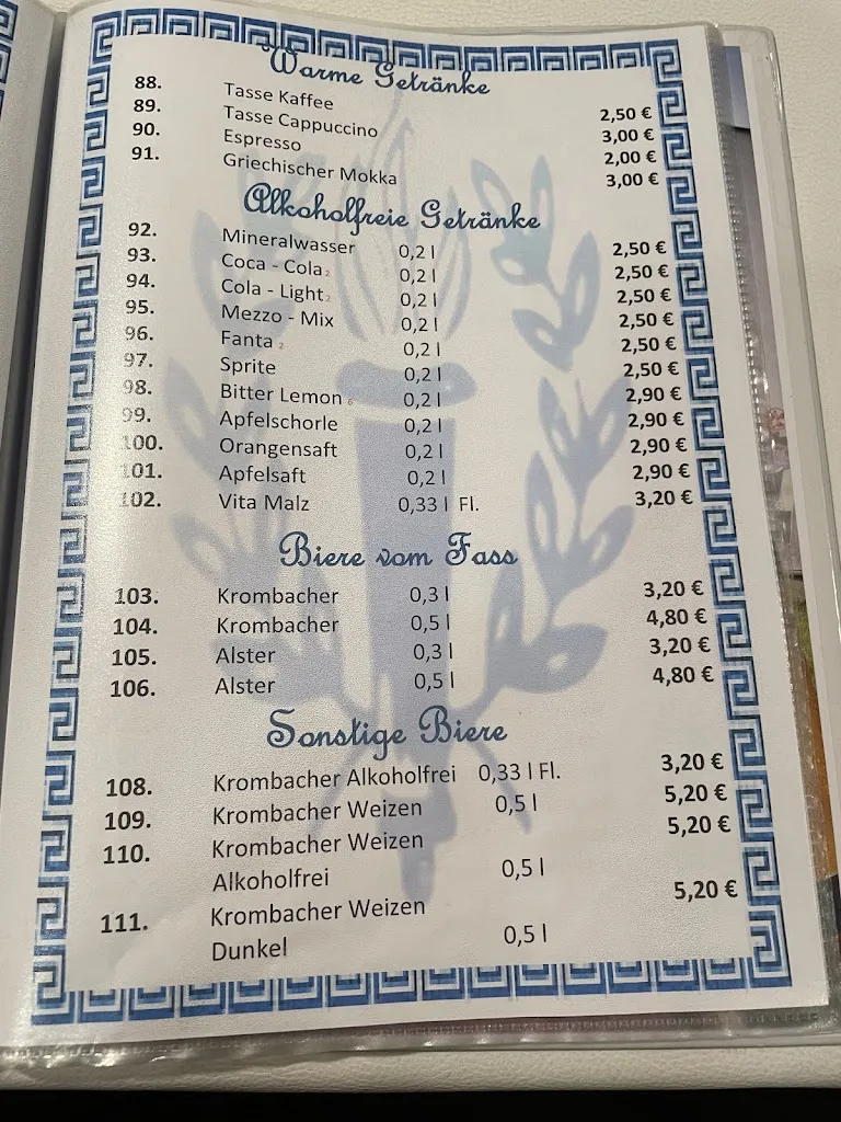 Menu_Olympia Restaurant_Emden_immagine_1