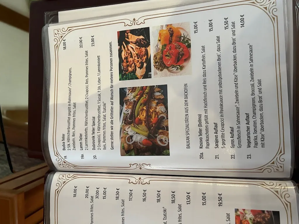 Menu_Restaurant Dubrovnik Emden_Emden_image_4