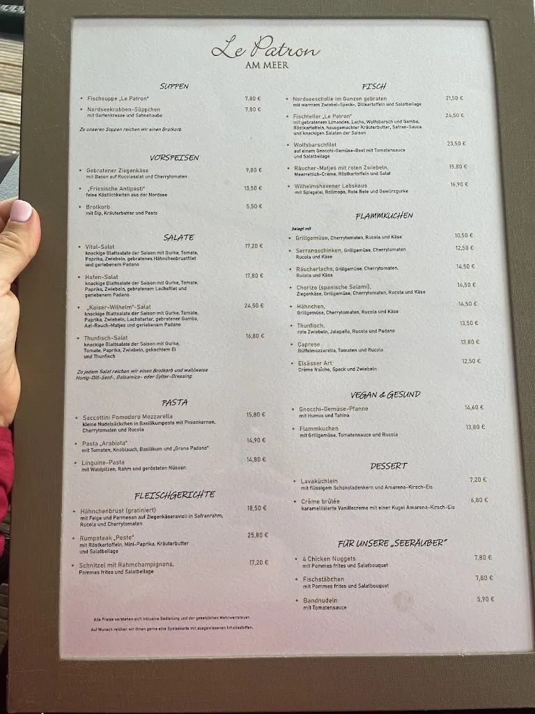 Menu_Le Patron am Meer_Wilhelmshaven_image_2