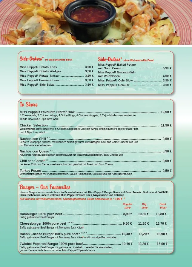 Menu_Miss Pepper Wilhelmshaven_Wilhelmshaven_immagine_2