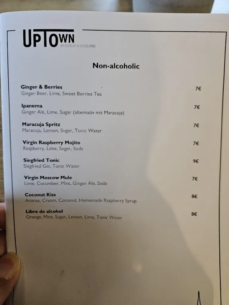 Menu_UpTown Sky Lounge & Restaurant - Aachen_Aachen_image_2