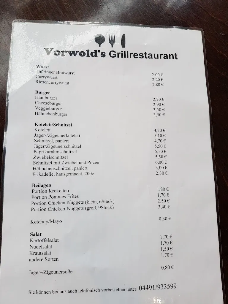 Menu_Vorwold's Grillrestaurant_Friesoythe_image_2