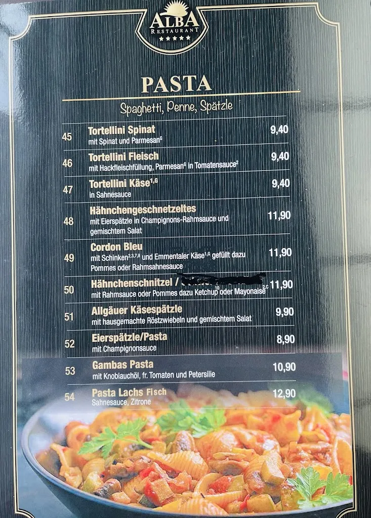 Menü_Alba & Ibrahim Restaurant irakische und italienische Küche_Garbsen_Bild_1