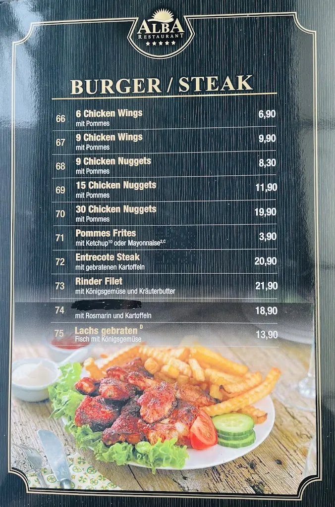 Menü_Alba & Ibrahim Restaurant irakische und italienische Küche_Garbsen_Bild_2