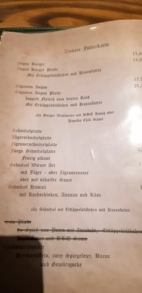 Menu_Torhaus Fürstenau - Burger, Schnitzel, Kibbelinge, Backfisch und vieles mehr_Fürstenau_immagine_2