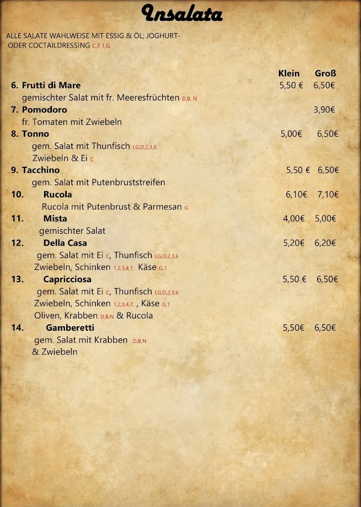 Menu_Trattoria La Famiglia_Essen_immagine_2