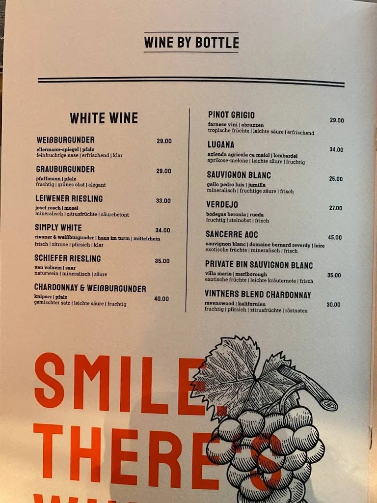 Menu_The ASH Essen_Essen_image_2