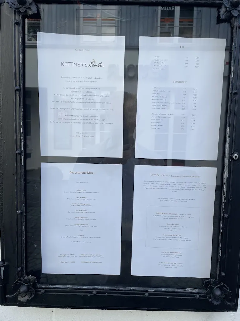 Menu_Kettner‘s Kamota_Essen_immagine_4