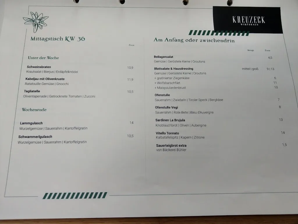 Menu_Kreuzeck Wirtshaus_Breisgau_image_4