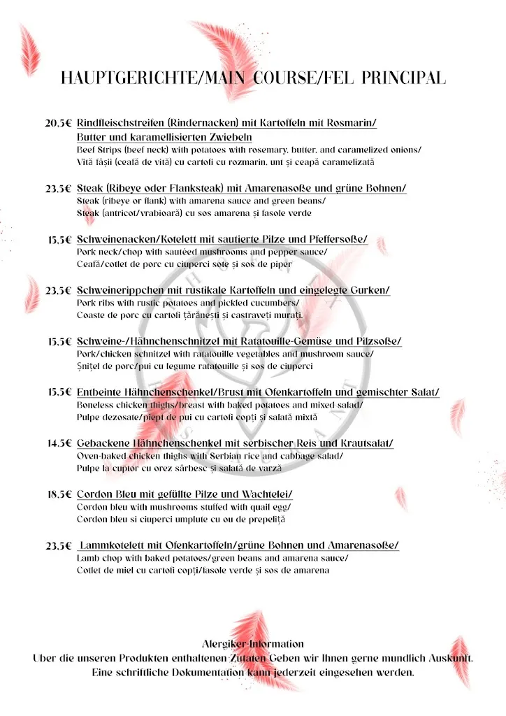 Menu_Phoenix Restaurant_Aalen_image_1