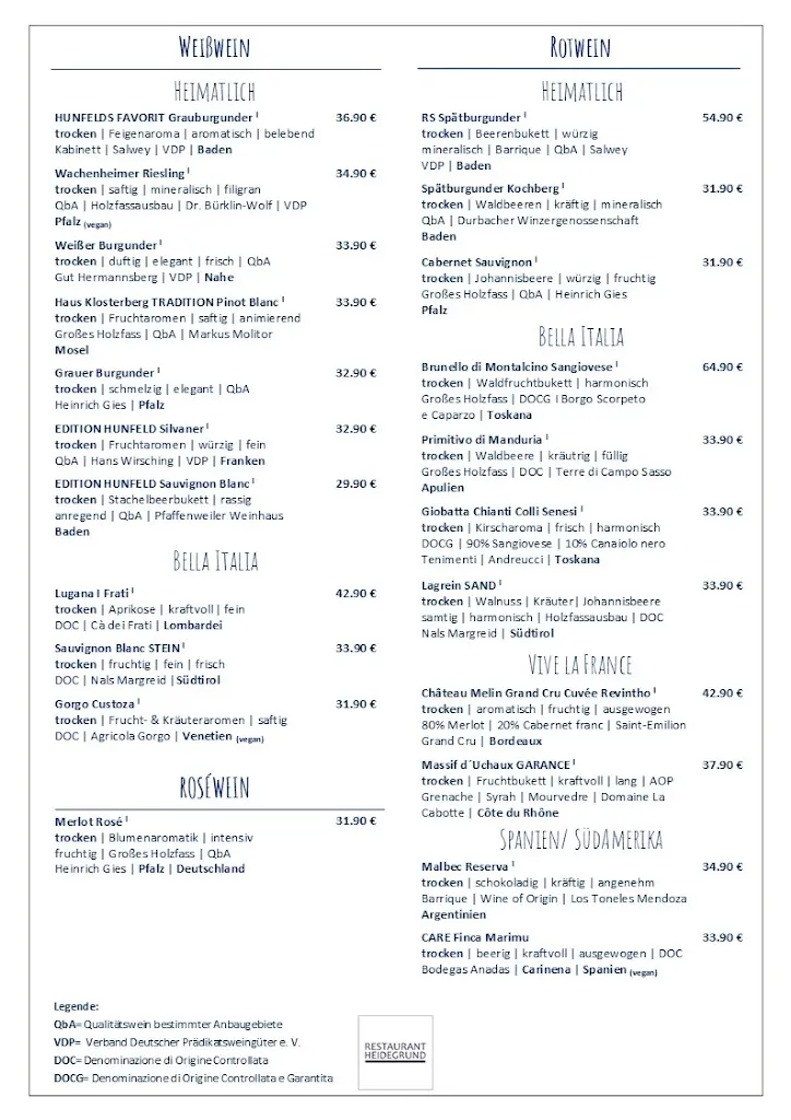 Menu_Restaurant Heidegrund_Garrel_immagine_3