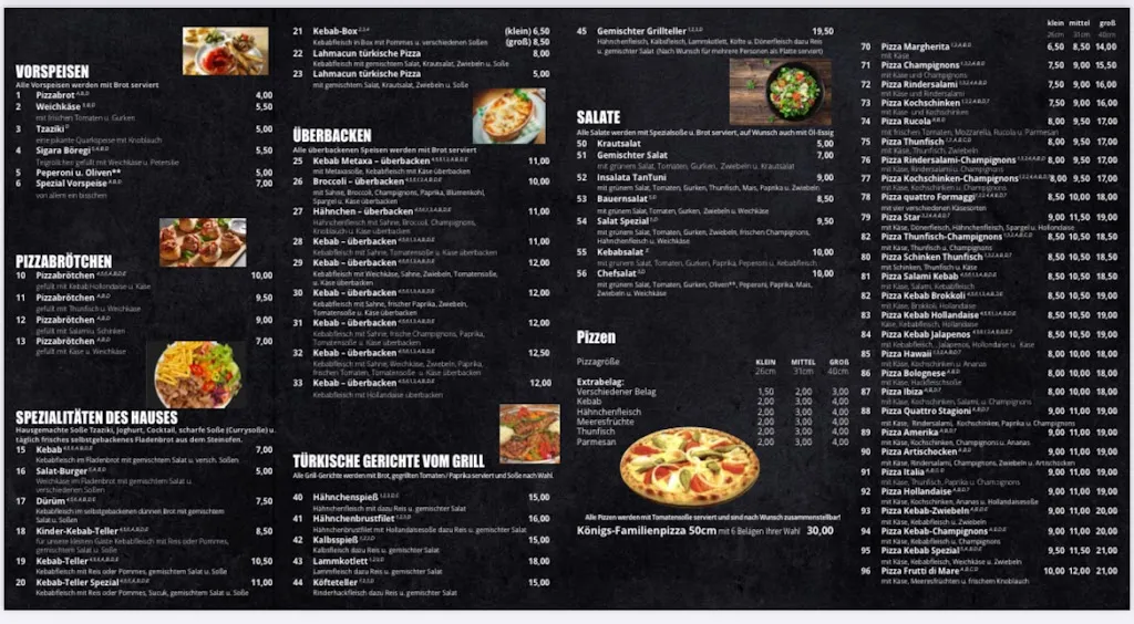 Menu_Pizzeria Tantuni_Garrel_image_1