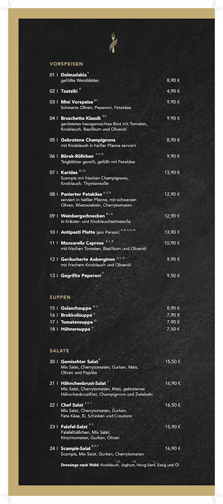 Menu_La Bella Restaurant & Hotel_Garrel_image_3