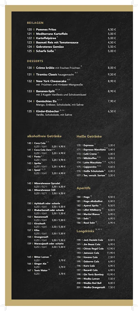 Menu_La Bella Restaurant & Hotel_Garrel_image_4