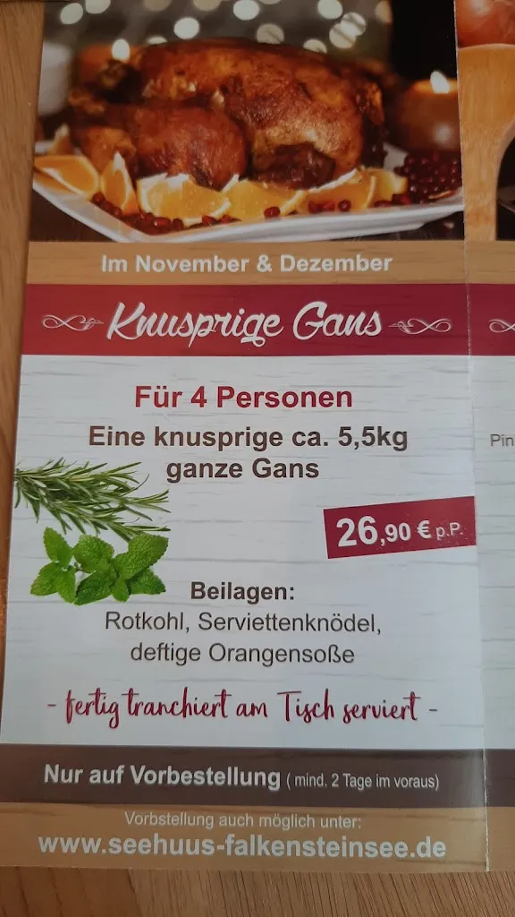 Menu_SeeHuus Restaurant am Falkensteinsee_Ganderkesee_immagine_2