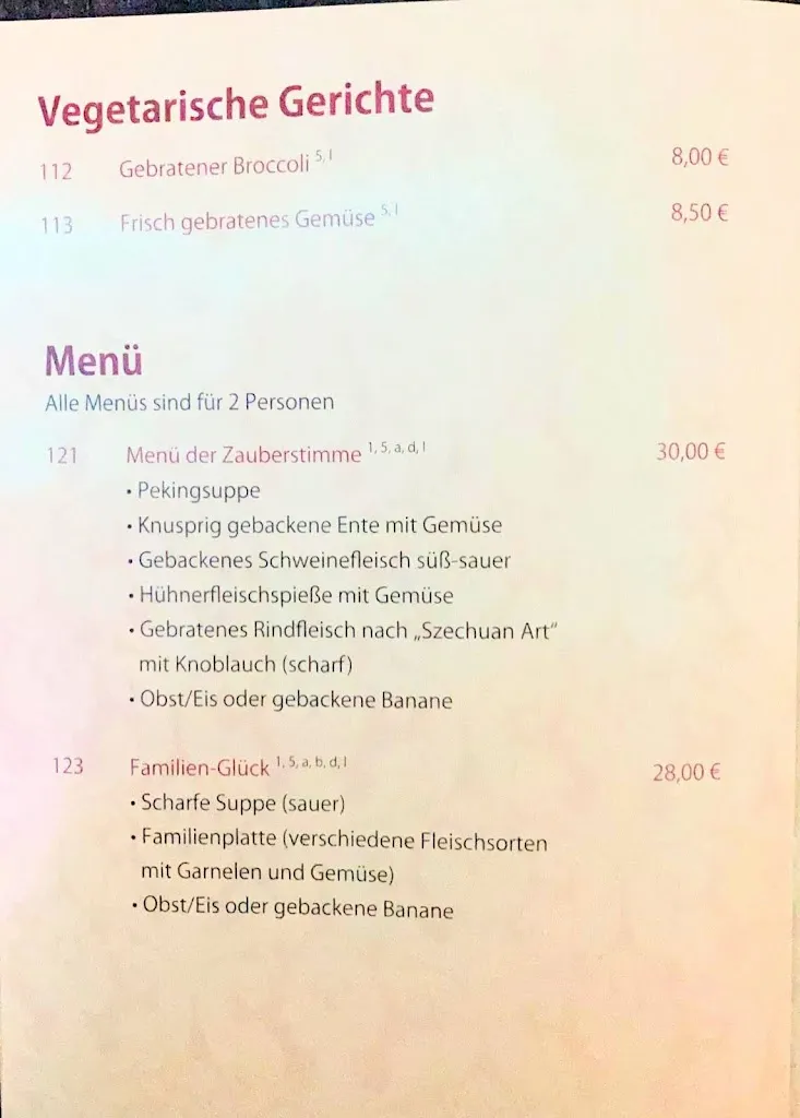 Menu_Asia Restaurant 