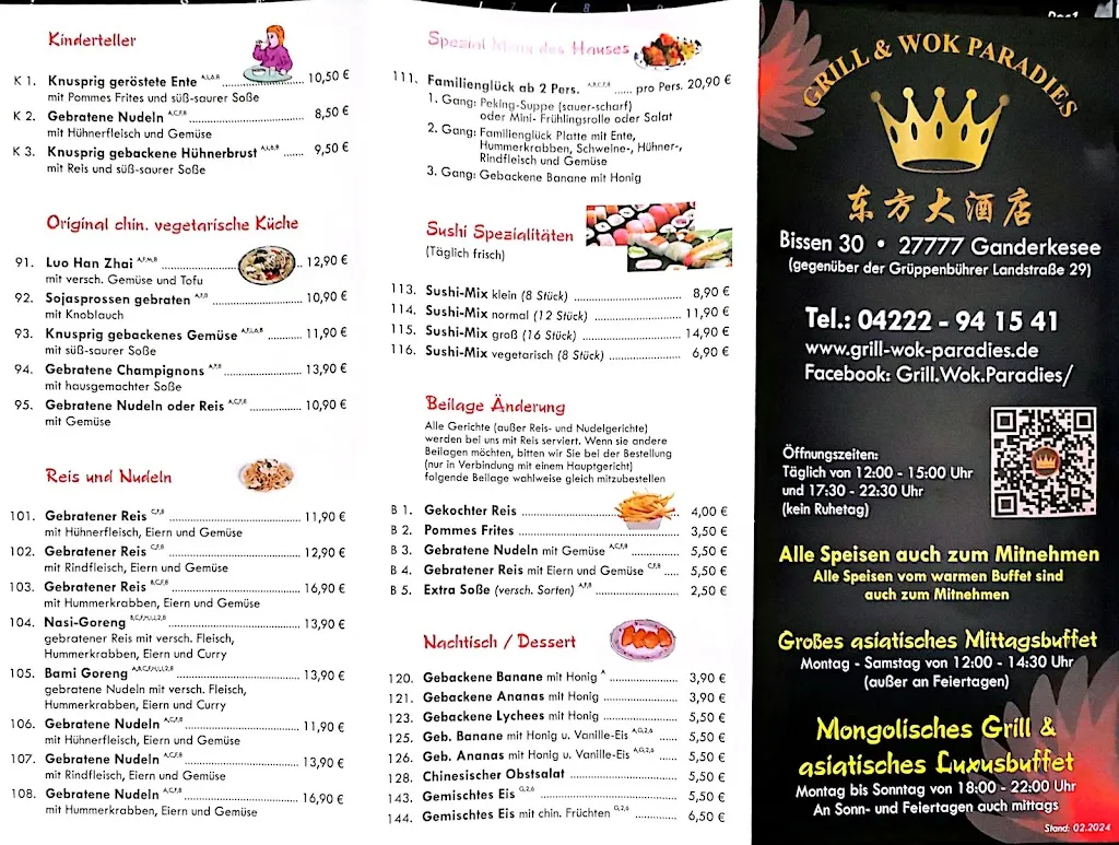 Menu_Kaiser Paradies_Ganderkesee_image_1