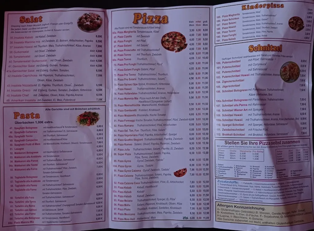Menu_Pizzeria Mamma Mia_Geeste_image_1