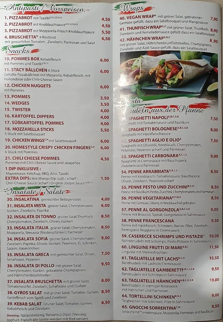 Menu_Pizzeria Sofia_Geeste_image_1