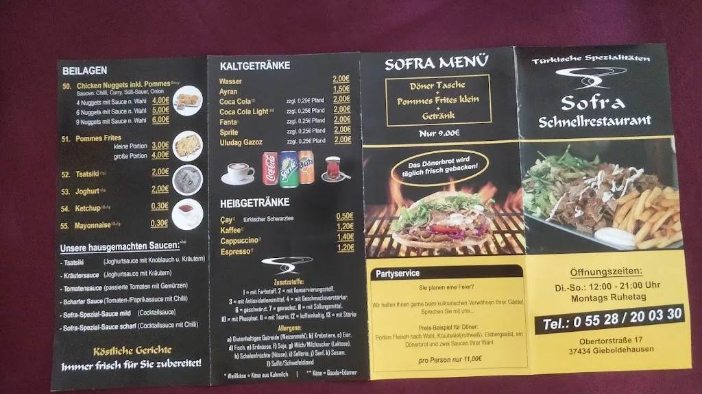 Menu_Sofra - Türkisches Restaurant_Gieboldehausen_image_1
