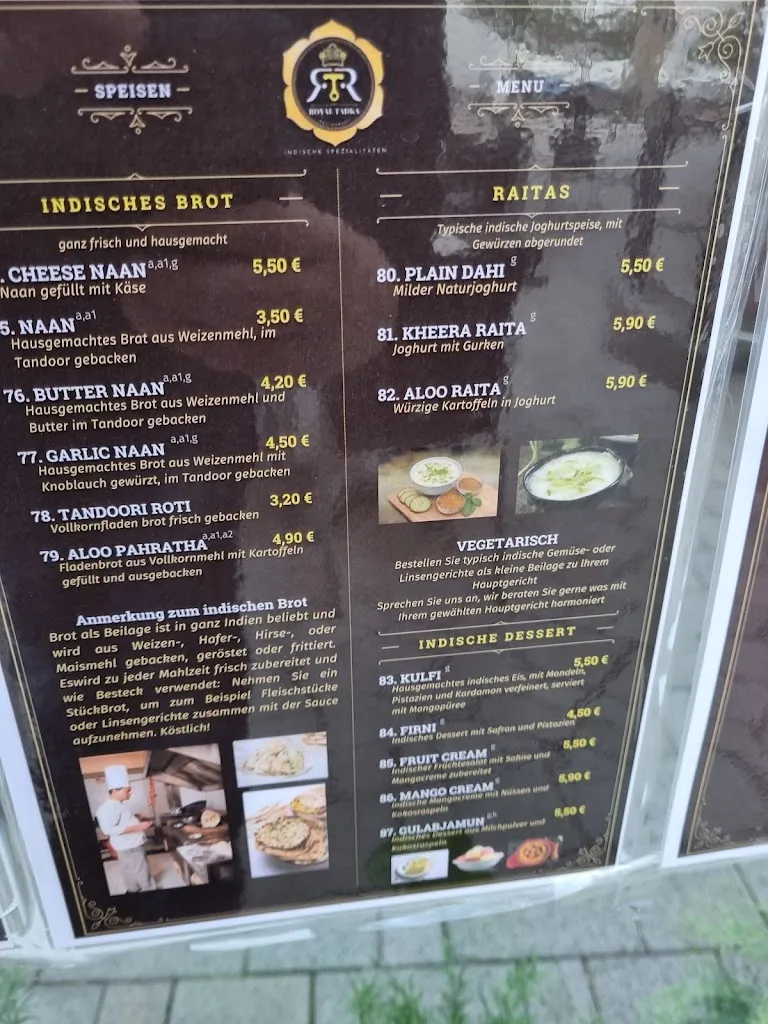 Menu_Royal Tadka indisches Restaurant_Gehrden_image_1