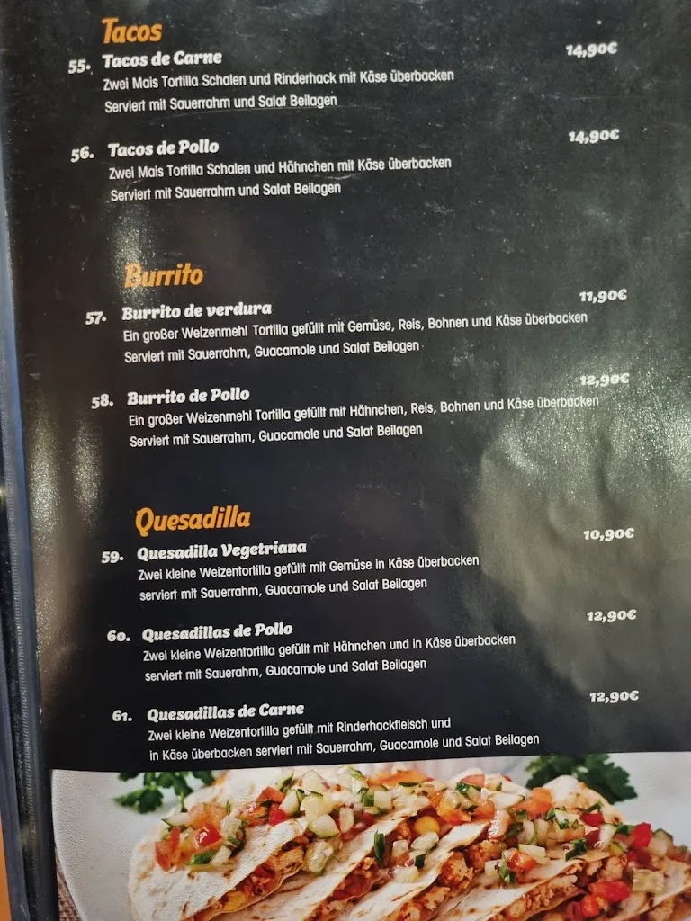 Menu_Restaurant La Mancha_Gehrden_immagine_2