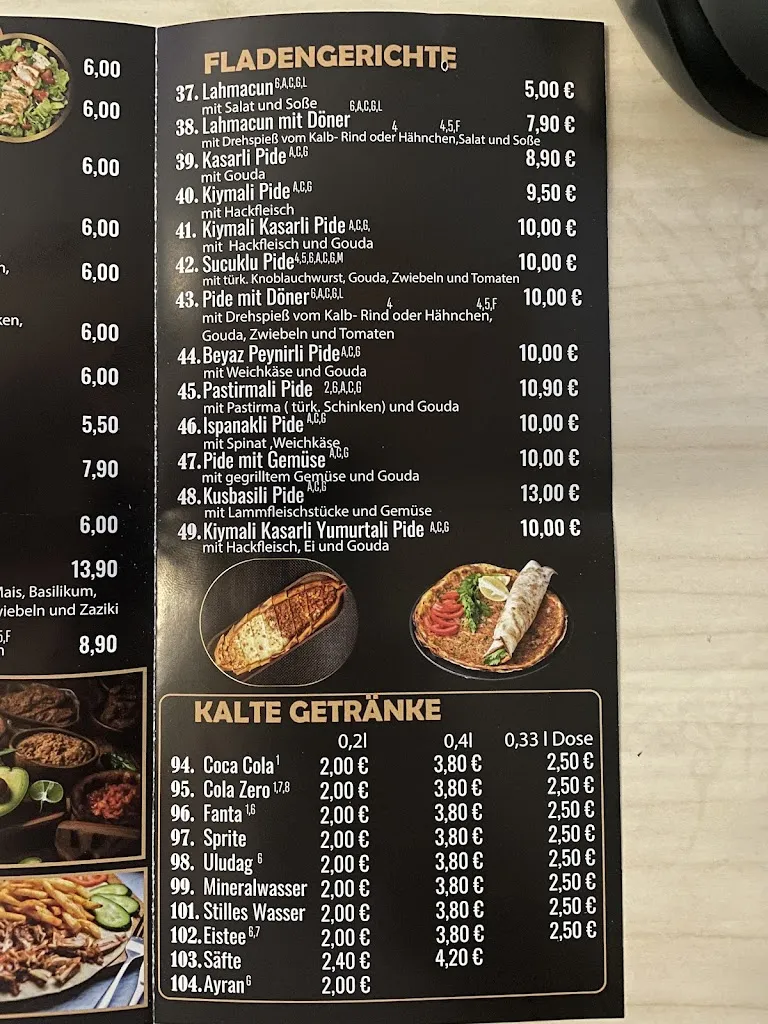 Menu_BOÂZ Gehrden - Türkische Spezialitäten_Gehrden_immagine_1