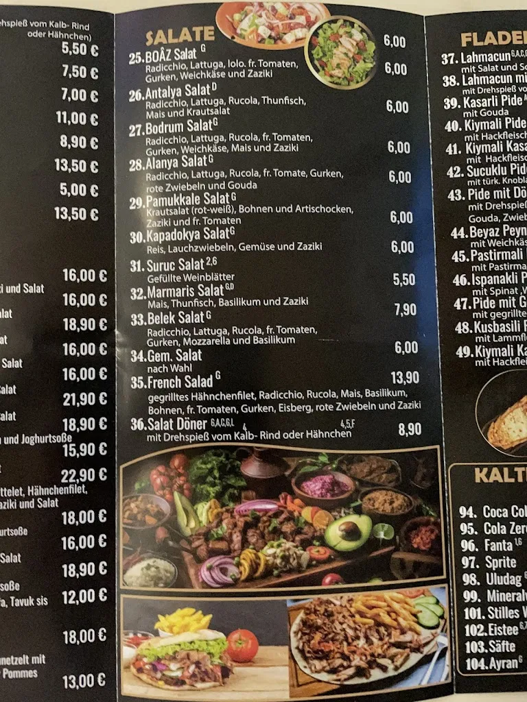 Menu_BOÂZ Gehrden - Türkische Spezialitäten_Gehrden_immagine_4