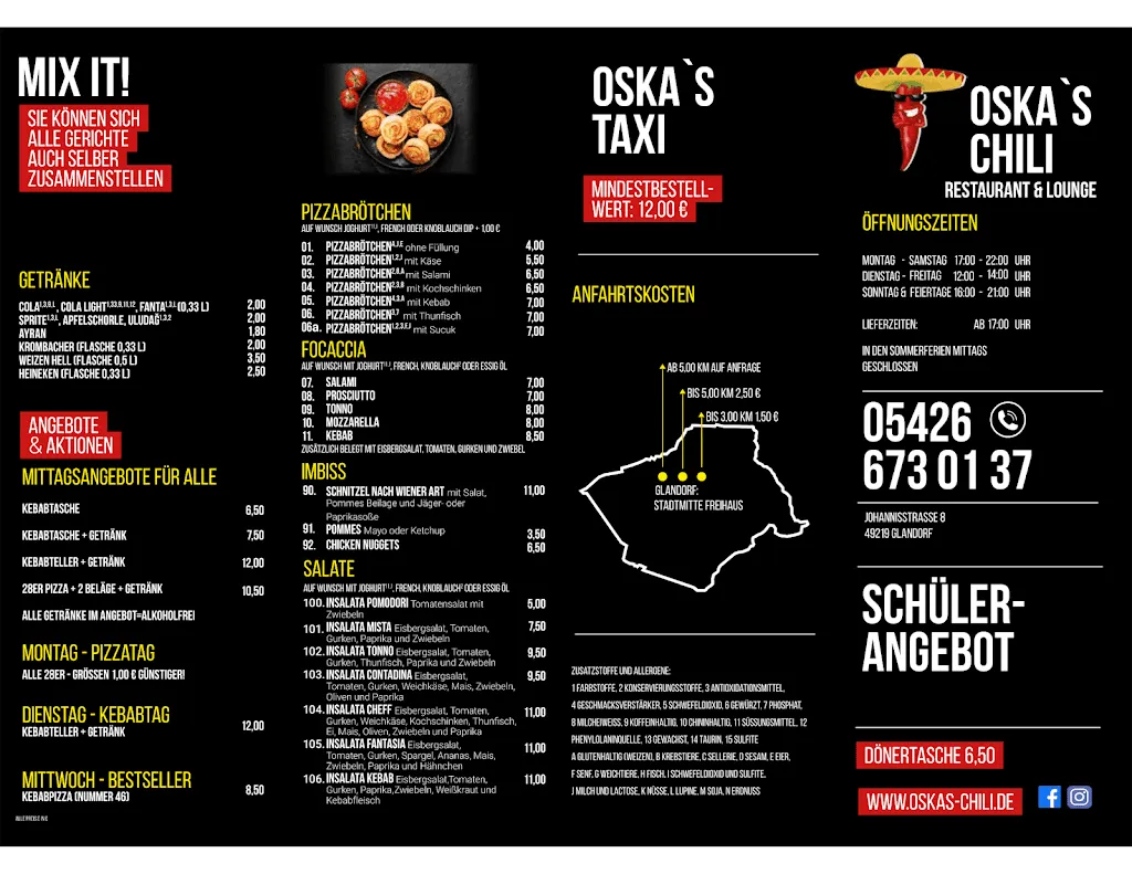 Menu_Oska's Chilli_Glandorf_immagine_1