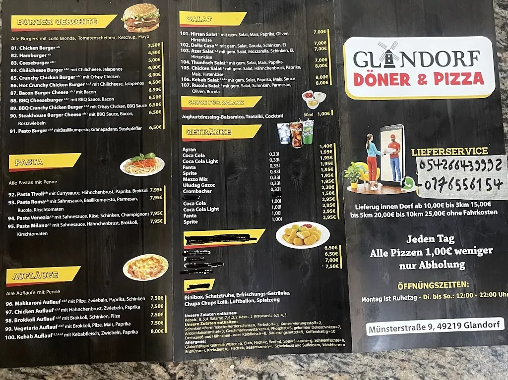 Menu_Pizzaria glandorf döner und pizza_Glandorf_image_2