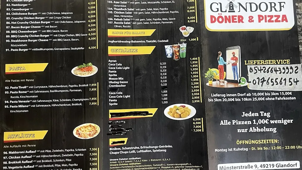 Menu_Pizzaria glandorf döner und pizza_Glandorf_image_3