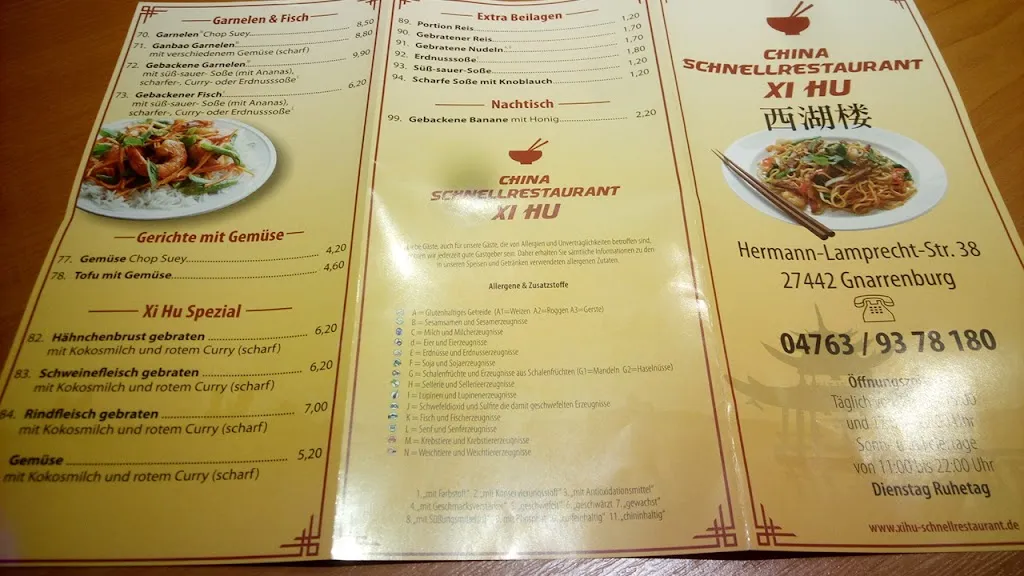 Menu_China Schnell Restaurant Xi Hu_Gnarrenburg_image_3