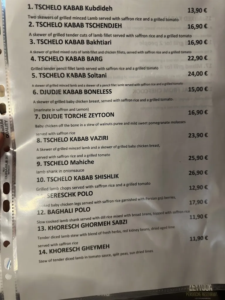 Menu_Zeytoon Persische Restaurant_Norderstedt_image_3