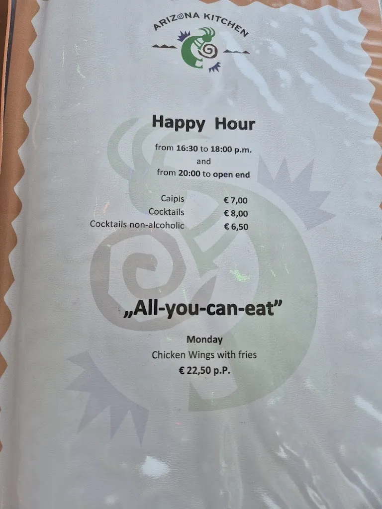 Menu_Arizona Kitchen_Norderstedt_immagine_2