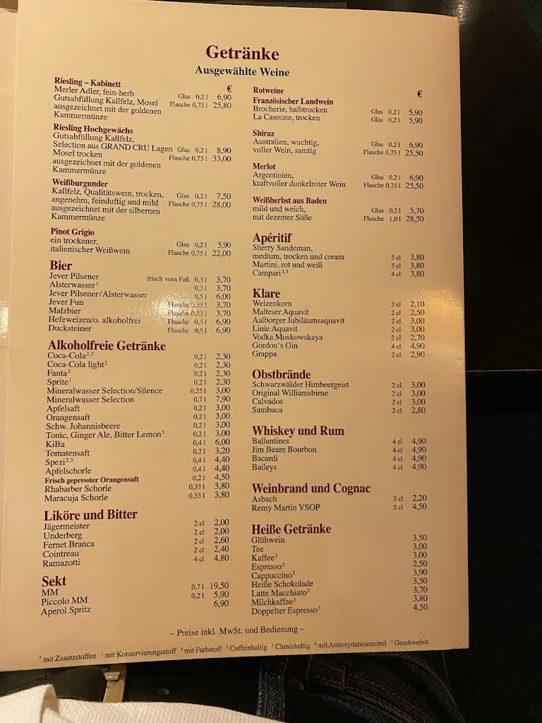 Menu_Porter House_Norderstedt_image_1