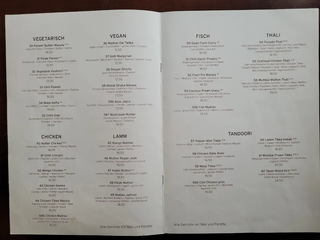 Menu_Tayas Restaurant & Bar_Göttingen_image_2