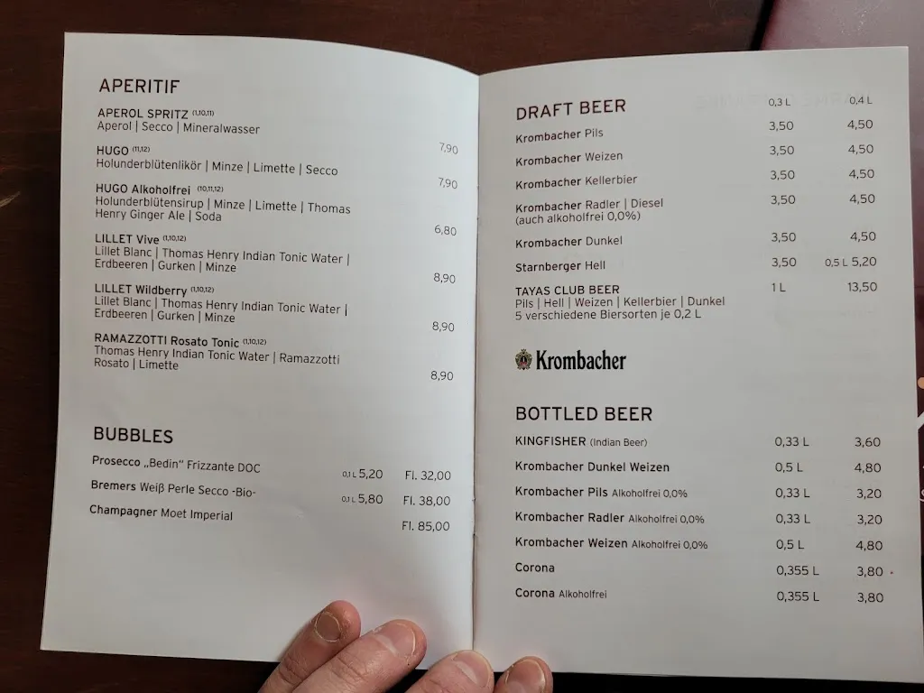 Menu_Tayas Restaurant & Bar_Göttingen_image_4