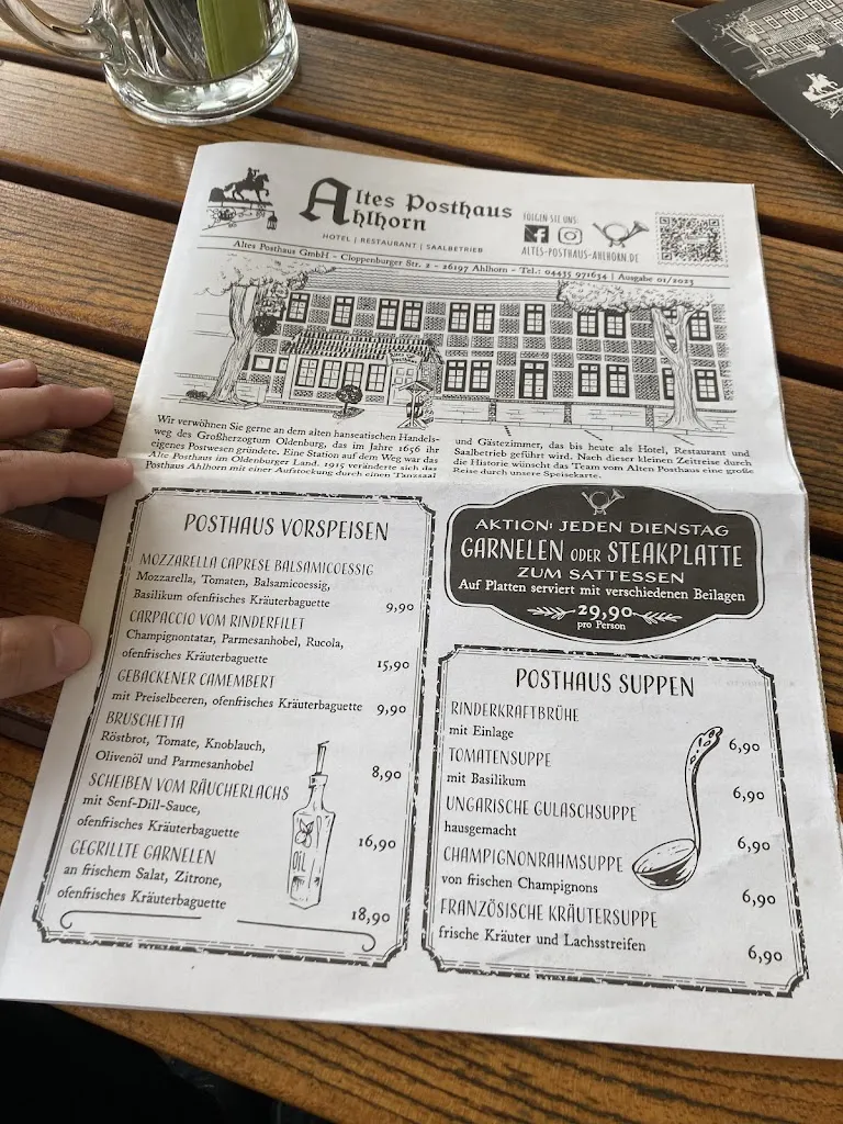 Menu_Altes Posthaus Ahlhorn GmbH_Großenkneten_image_1