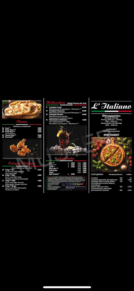 Menu_L‘italiano_Barsinghausen_immagine_1