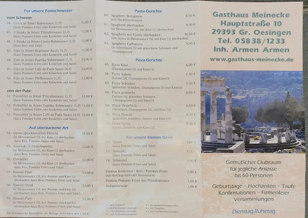 Menu_Gasthaus Meinecke_Oesingen_image_1