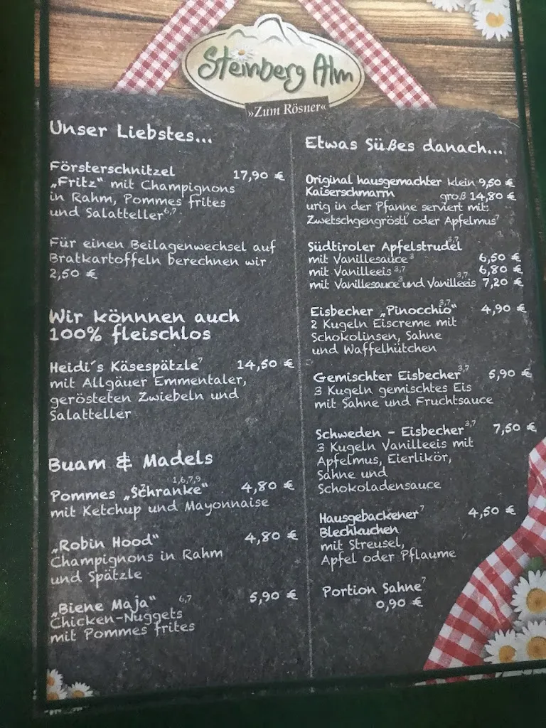 Menu_Steinberg Alm Zum Rösner_Goslar_image_1