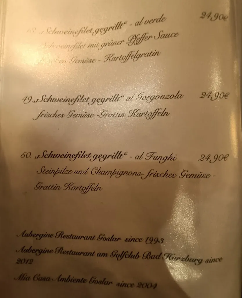 Menu_Restaurant Aubergine_Goslar_image_1