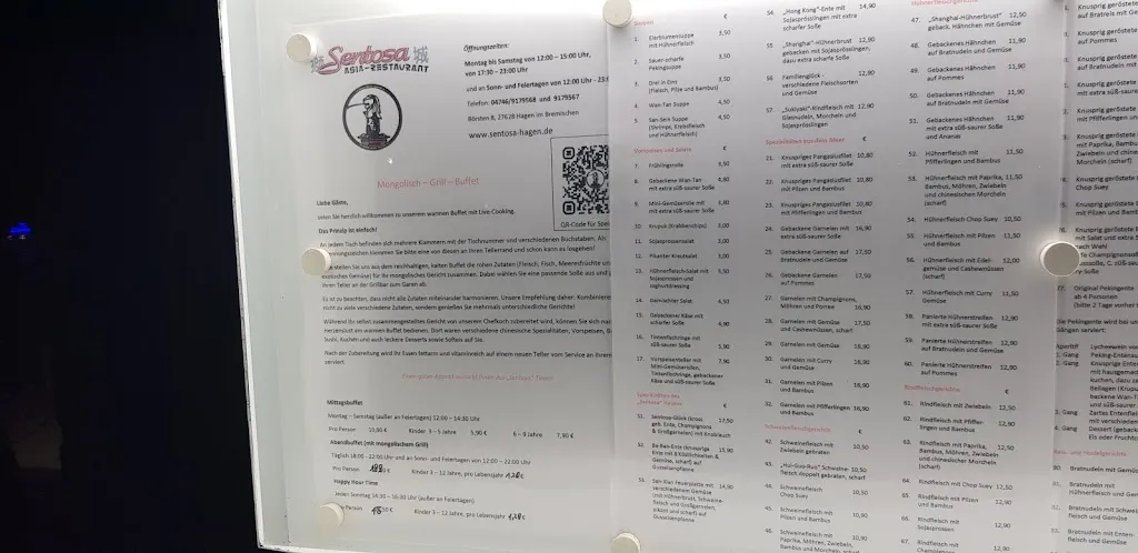 Menu_Sentosa Asia Restaurant_Bremischen_image_1