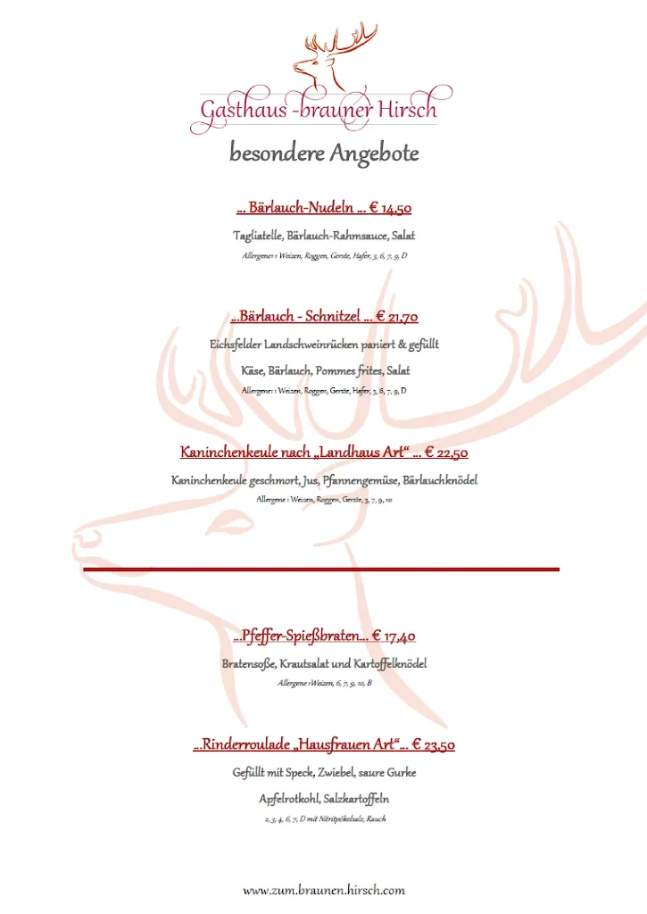 Menu_Gasthaus Brauner Hirsch - Torsten Roß_Münden_image_3