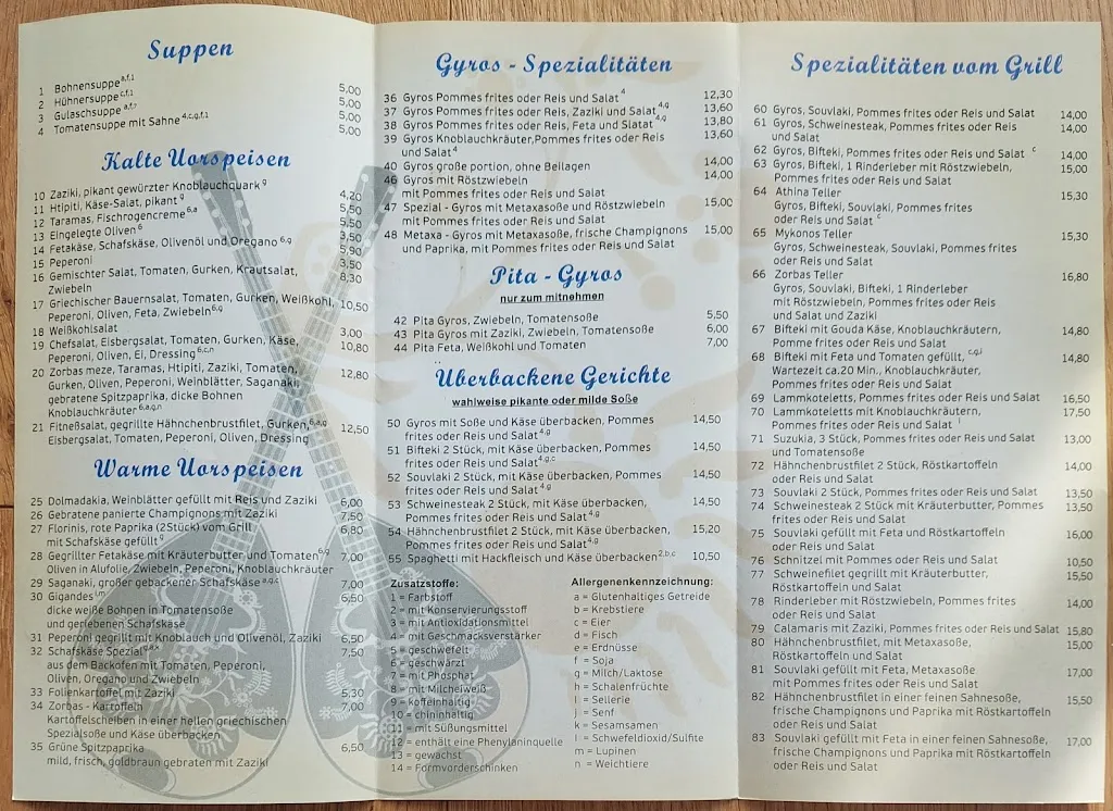Menu_Restaurant Zorbas_Hardegsen_image_1