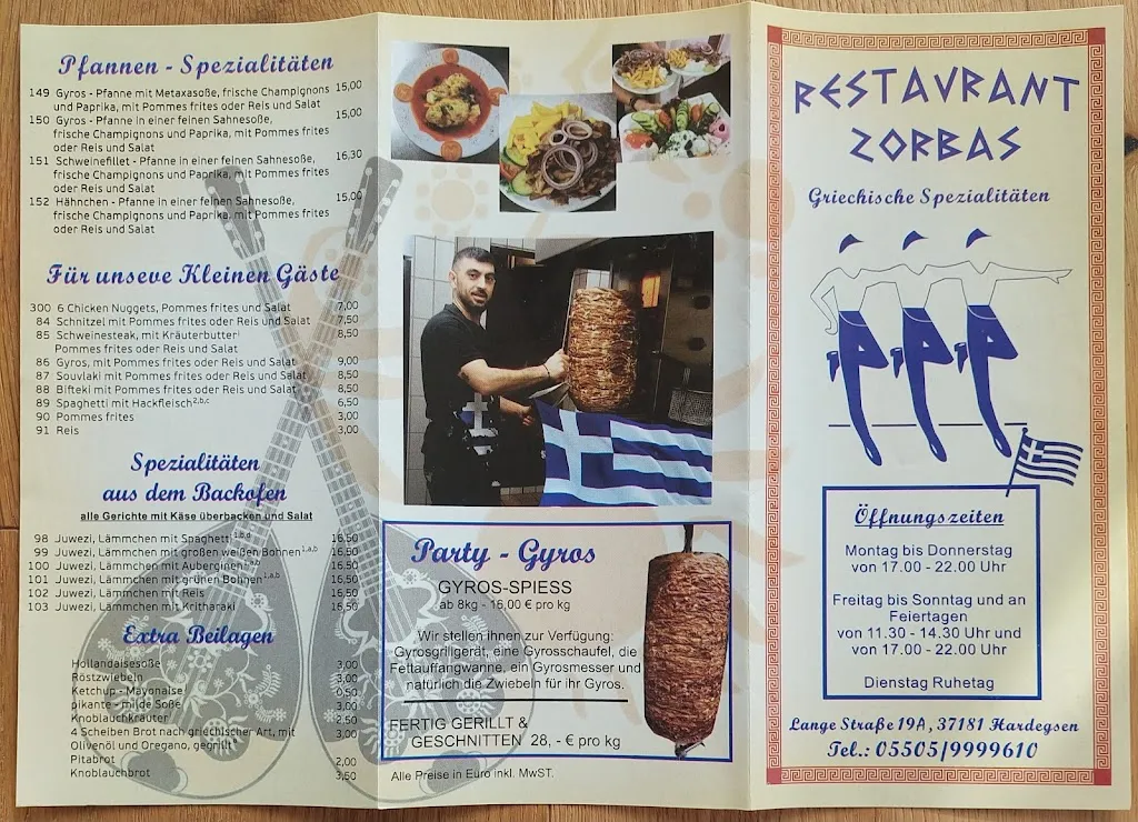 Menu_Restaurant Zorbas_Hardegsen_image_2