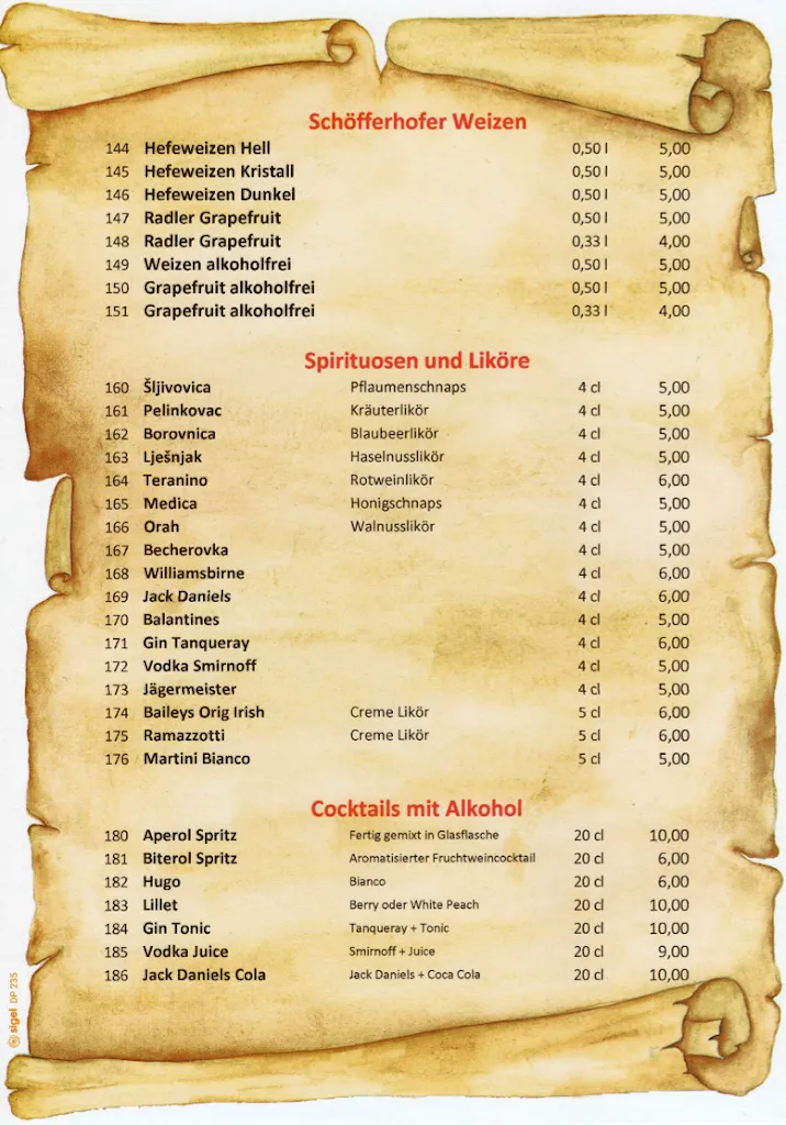 Menu_Restoran Zagreb_Hanstedt_immagine_1