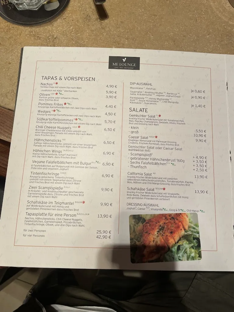 Menu_Me Lounge Hameln Gastro GmbH_Hameln_image_1