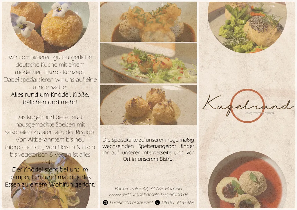 Menu_Restaurant Kugelrund, Hausgemacht & Regional_Hameln_imagen_4