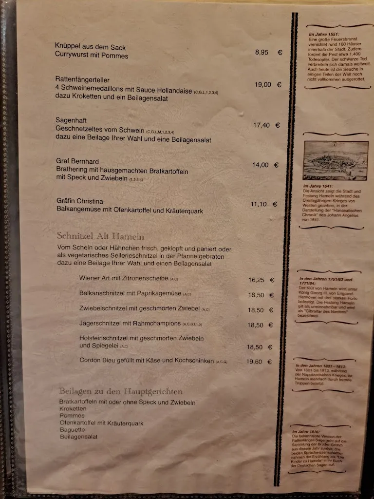 Menu_Alt Hameln_Hameln_immagine_2